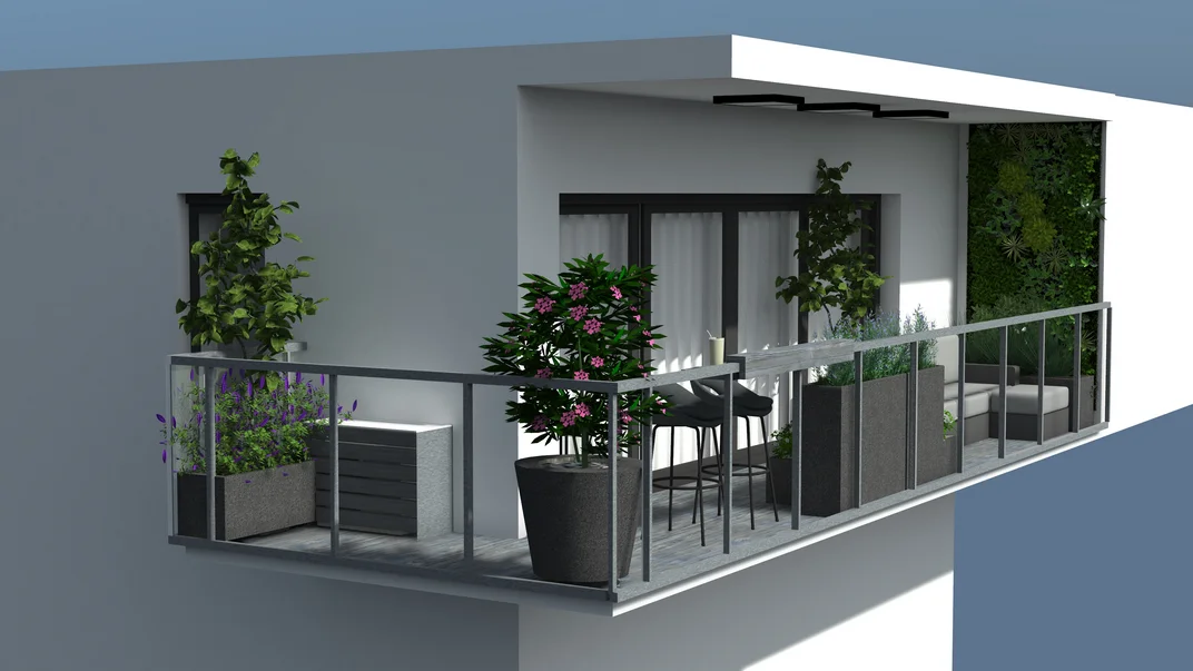 Projekt arażacji balkonu