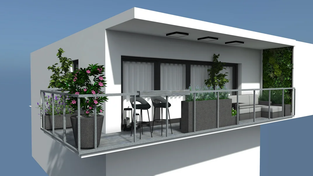 Detal projektu ogrodu