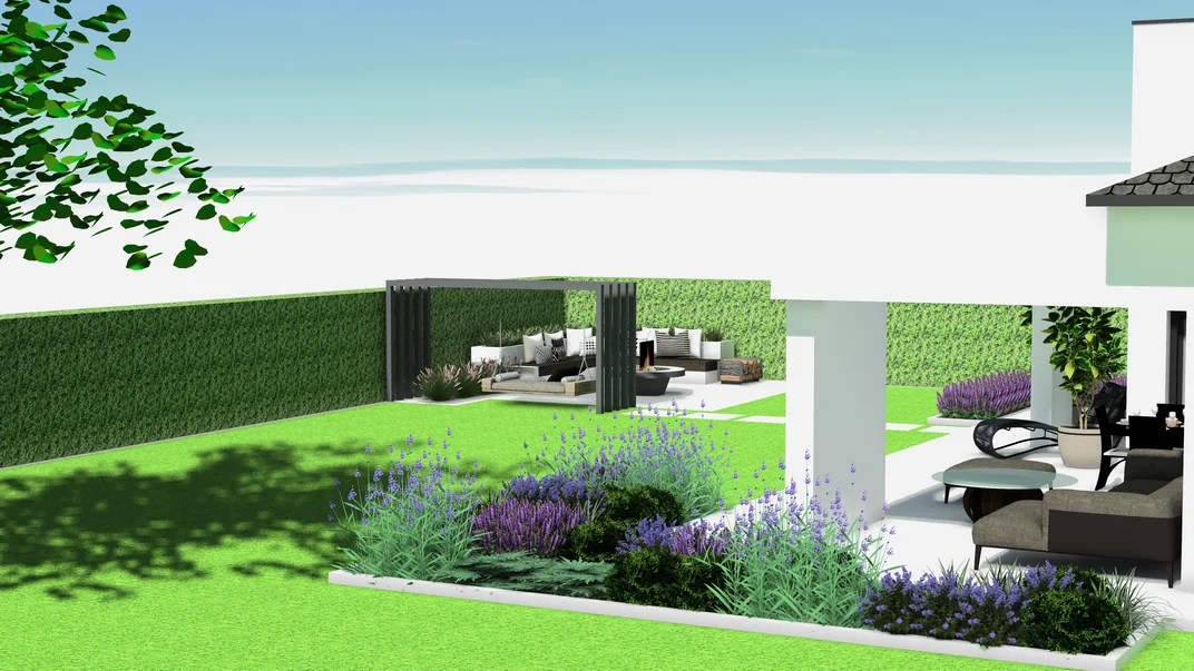 Projekt małej architektury ogrodowej