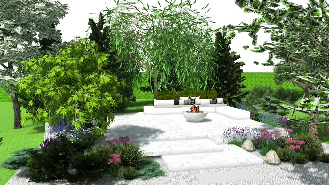 Projekt ogrodu nowoczesnego